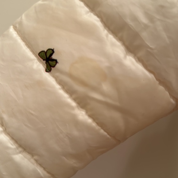 Infant Girl’s Lined Butterfly Puffer Coat Sz 6 months - Picture 2 of 16